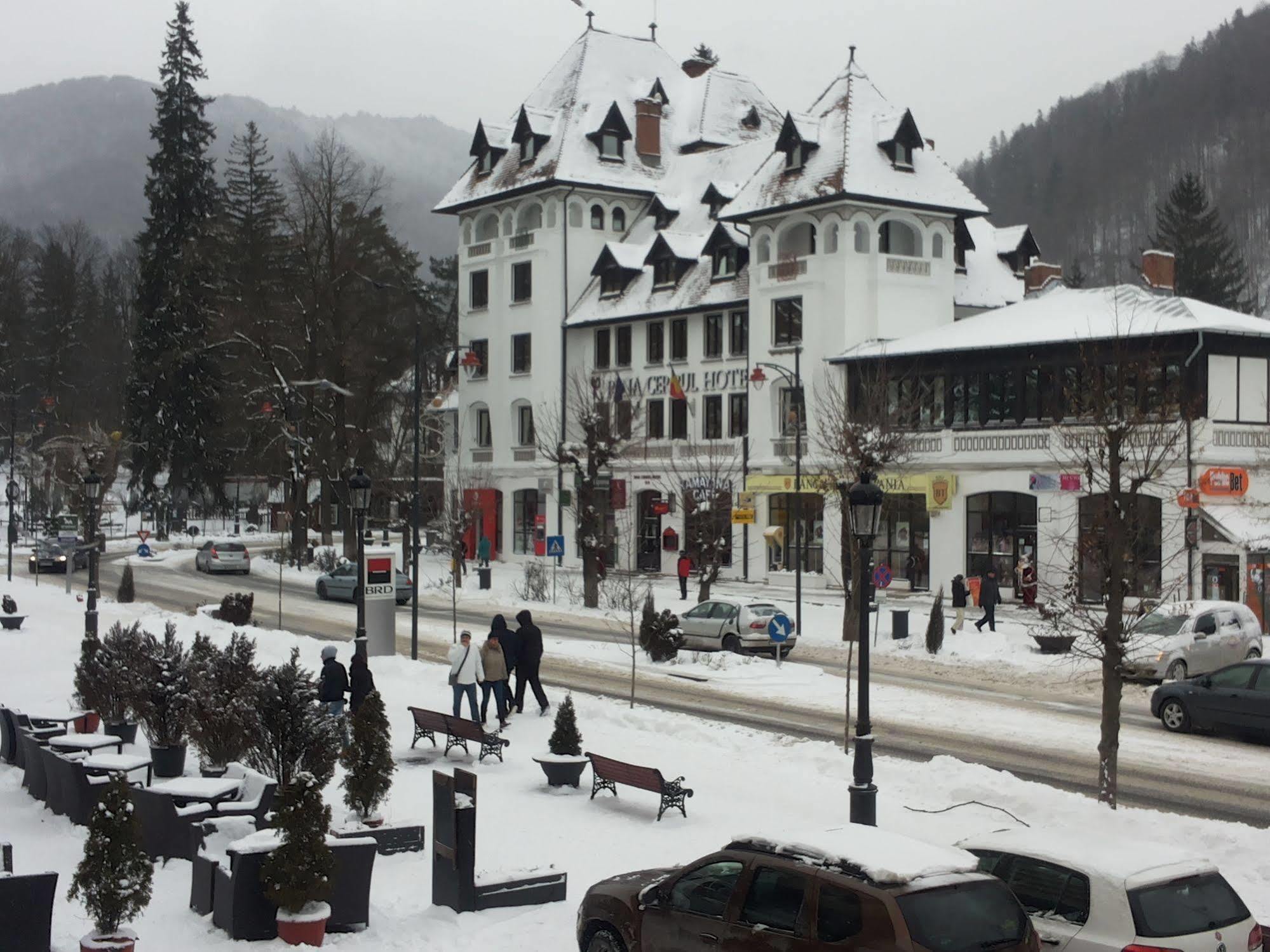 Hotel Rina Cerbul Sinaia Bagian luar foto